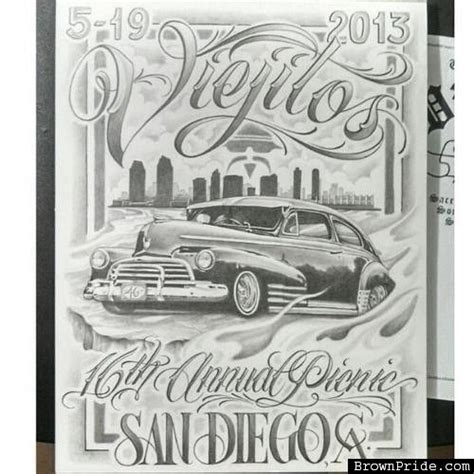 LOWRIDER ARTE BrownPride Photo Gallery BP Lowrider Art