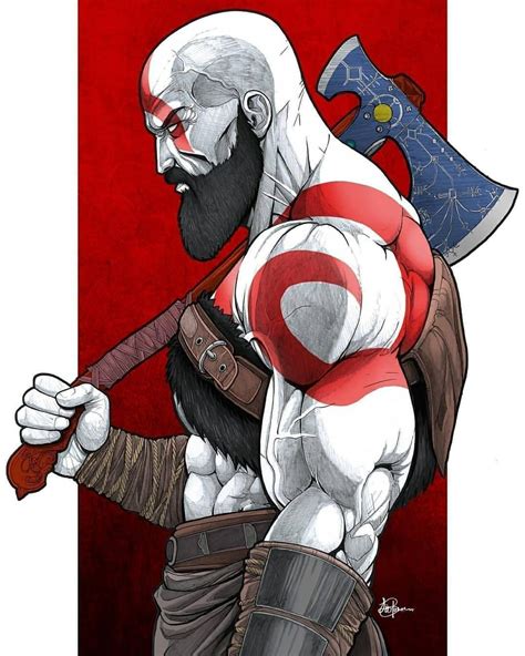 Kratos God Of War Art Sketches Art Drawings Drawing Artwork