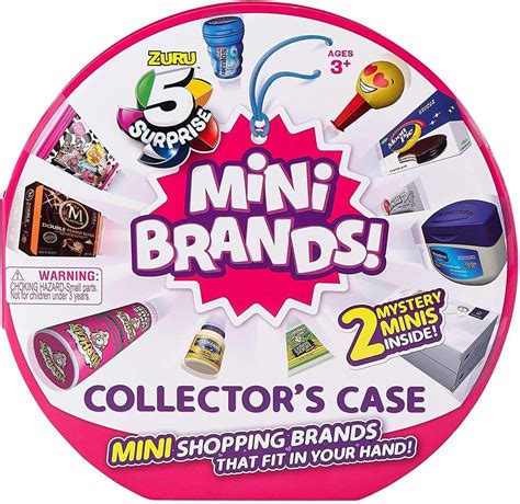 5 Surprise Mini Brands Collectors Case Holds 30 Minis Includes 2