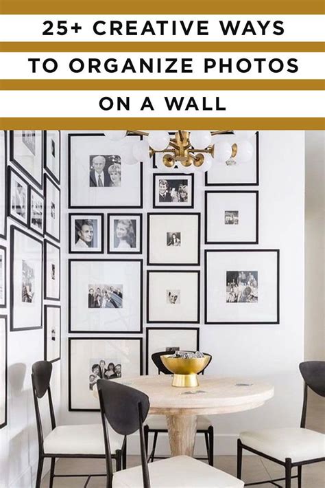 25 Creative Ways To Organize Photos On A Wall Home