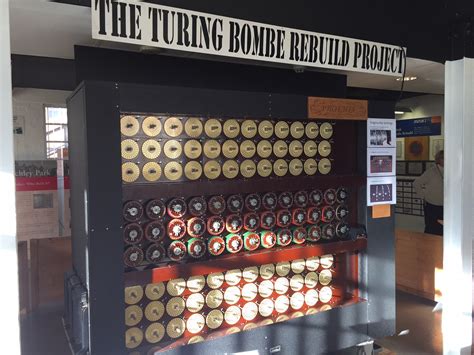 The turing bombe and us navy bombe simulator first created for the alan turing year 2012: My Sunday Photo: 18/1/15 - Alan Turing and Bletchley Park ...