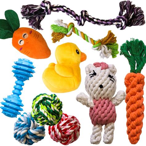 The 10 most popular dog toys by amzpets squeaky toys rope toys plush