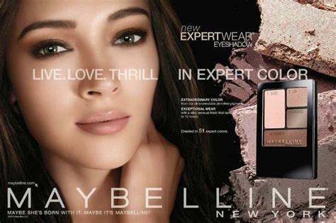 Maybelline Expertwear Eyeshadow Campaign 2014 Featuring Daniela De