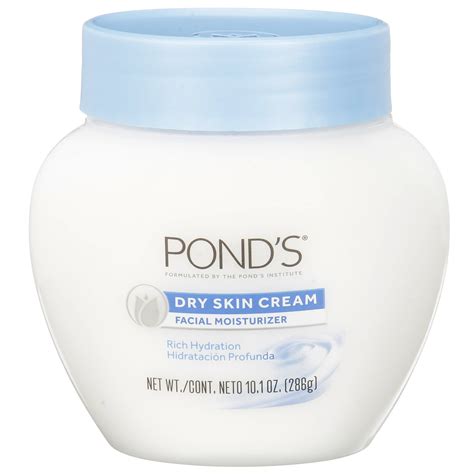 Ponds Dry Skin Cream Facial Moisturizer Rich Hydration 101 Oz 286g