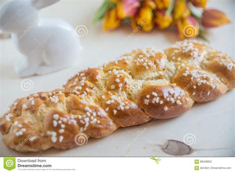 Raisins at one point used to be quite . Sweet German Easter Bread Stock Images - Download 491 ...