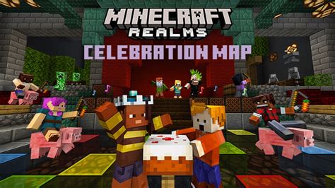 Realms Celebration Map By Minecraft Minecraft Marketplace Via