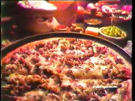 What are the pizza hut specials? 1980 Pizza Hut Pan Pizza Commercial - YouTube