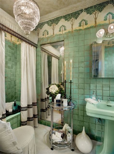 36 Retro Green Bathroom Tile Ideas And Pictures 2022