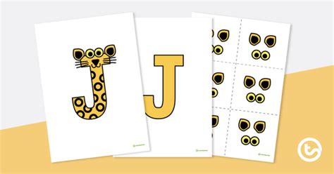 Letter Craft Activity J Is For Jaguar Teach Starter