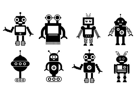 Robot Technology Logo Gráfico Por Deemka Studio · Creative Fabrica