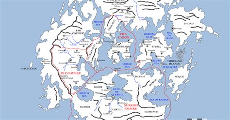 The Wertzone Updated Timeline And Map From Joe Abercrombies First Law