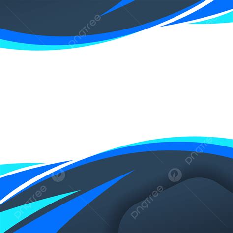 Blue Abstract Wave Vector Hd Png Images Abstract Blue Waves Border