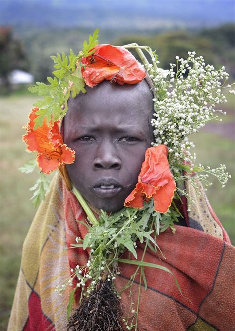 Surmi Decorated Boy Tulgit Ethiopia Rod Waddington Flickr