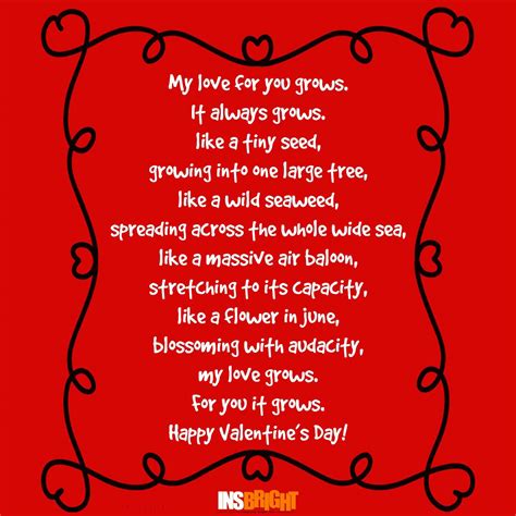 Happy Valentines Day Poems For Him Or Her With Images 2017 Insbright