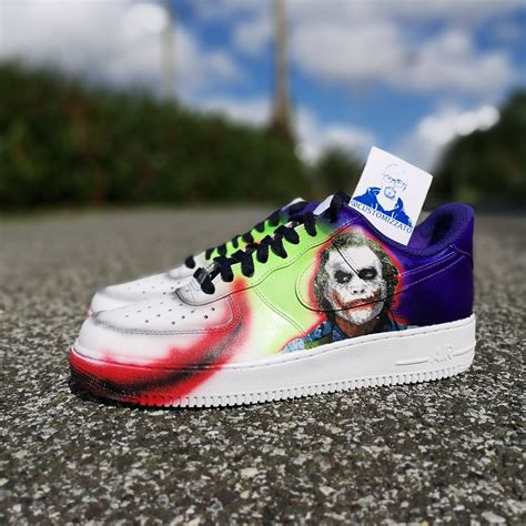 Custom Sneakers Nike Air Force 1 Joker Etsy