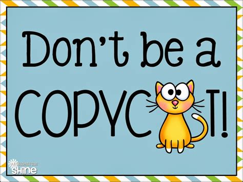The Problem With Copycats All Students Can Shine