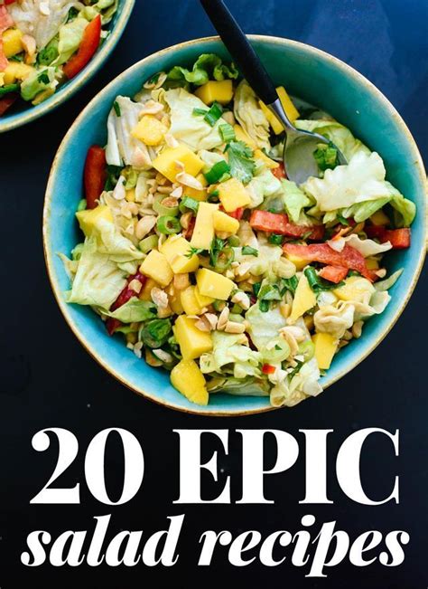 20 Epic Salad Recipes Cookie And Kate Healthy Salad Recipes Salad