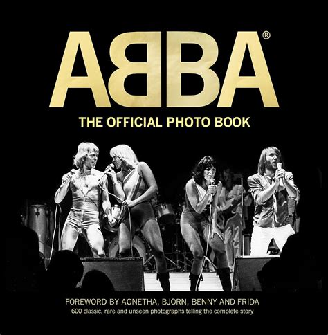 Abba The Official Photo Book Rare Classic And Unseen