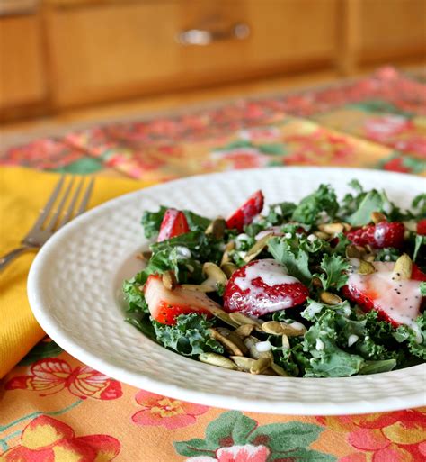 Kale Strawberry Salad