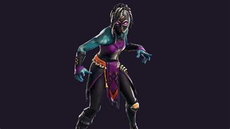 Fortnite Moonbone Set Nightwitch Skin Outfit Uhd 4k Wallpaper Pixelz