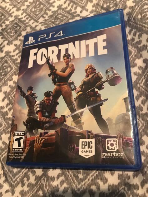 Fortnite Sony Playstation 4 2017 Physical Disc Rare Collectible