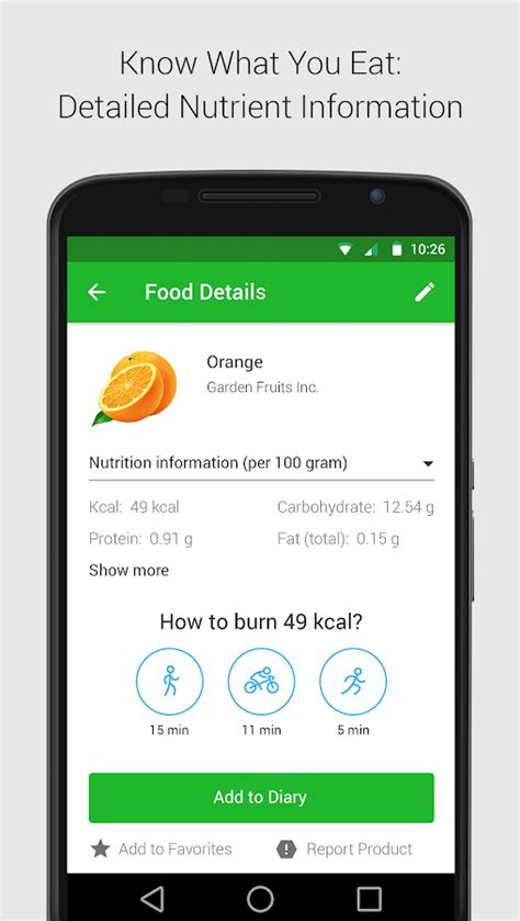 There are many useful websites and apps that help you log your meals and this article reviews the five best calorie counters available today. Calorie, Carb & Fat Counter - Android Apps on Google Play