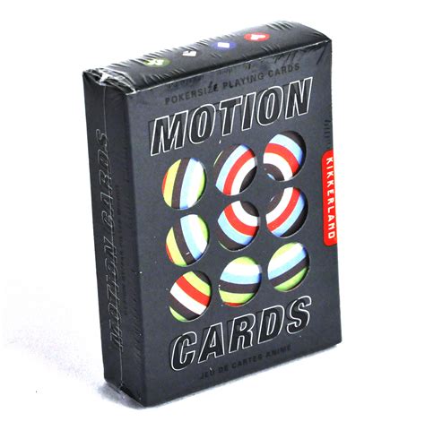 We make real custom playing cards in the highest quality achievable. Motion Poker Playing Cards - Optical Effects | Pink Cat Shop