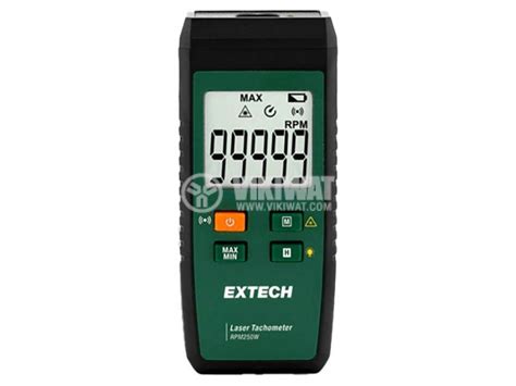 Tachometer, LCD, backlight, 10 ~ 99999RPM, accurate amend: ± 0.04%