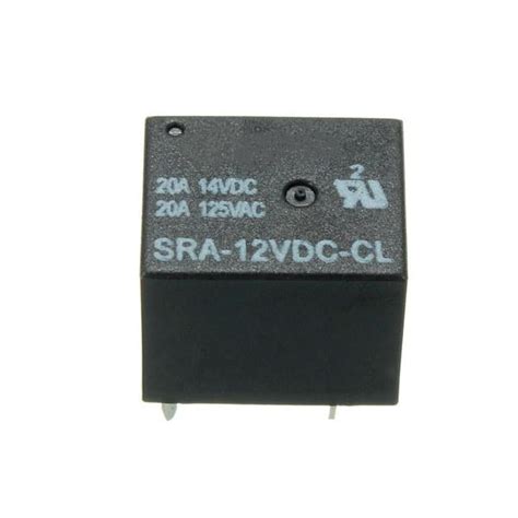 5 Pin Relay 12v Dc 20a Coil Power Relay Sra 12vdc Cl Sale