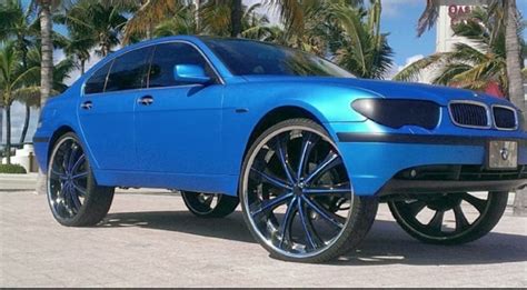 These Are The Biggest Wheels Youve Ever Seen On A Bmw 7 Series