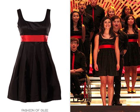 Fashion Of Glee — New Directions Havent Always Had Designer Taste