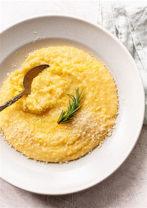 Creamy Polenta With Parmesan Cheese Recipe Recipe Cart