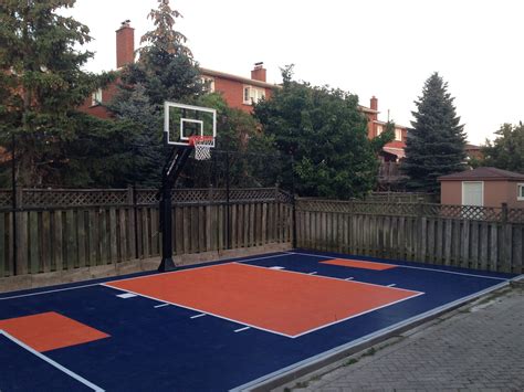 20 Lovely Backyard Basketball Court Cost Ideas Sweetyhomee