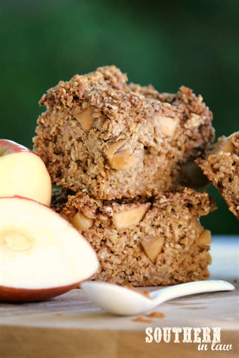 Stir in peanut butter (or pure peanut powder), vanilla & cinnamon until. Southern In Law: Recipe: Vegan Apple Cinnamon Baked Oatmeal
