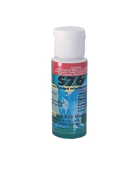 Buy Fab Finches S76 30ml Air Sac Mite Bird Mites Red Mite Worms Wormer