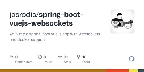 GitHub Jasrodis Spring Boot Vuejs Websockets Simple Spring Boot Vue Js App With Websockets