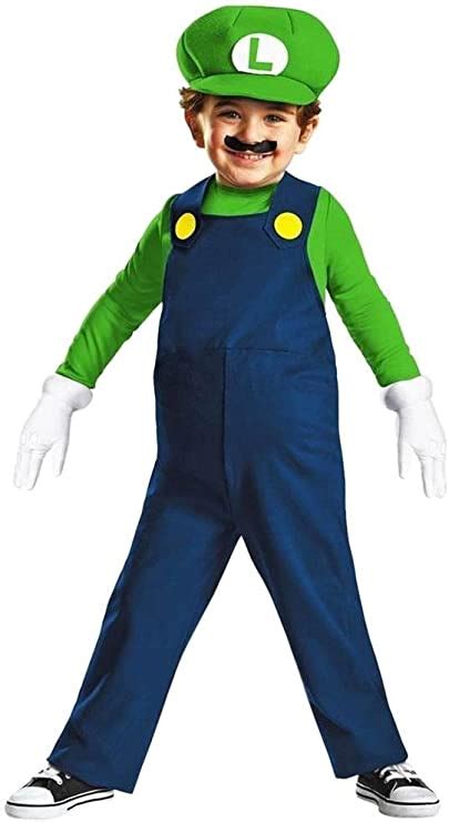 Nintendo Super Mario Brothers Luigi Disfraz Para Niños Pequeños Pequeño2t Mx