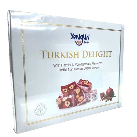 Turkish Delight With Pomegranate And Hazelnut