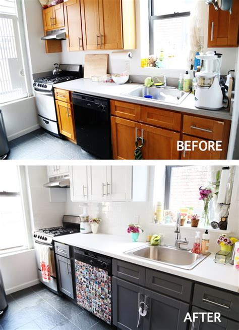 Pretty Before And After Kitchen Makeovers Noted List