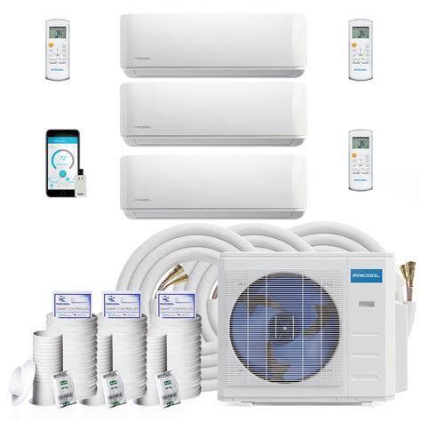 My budget is best quality for reasonable price. MRCOOL DIY Multi 30000 BTU 3 Ton 3-Zone Ductless Mini ...