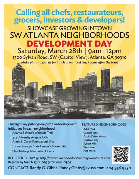 Intown Sw Atlanta Neighborhoods Development Day Westview Atlanta