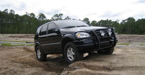 I lifted the front 1 with the torsion bars. Mercedes ML W163 - ORC Lift Kit, H&R 1" Wheel Spacers all-around | Mercedes ML W163 | Pinterest ...