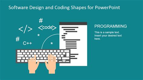 Software Design And Coding Shapes For Powerpoint Slidemodel