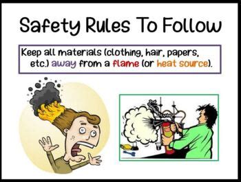 Science Lab Safety Rules Powerpoint By Mrs Lane Tpt