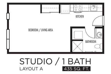 One Room Apartment Layout Ideas 12 Studio Floor Plans Studio