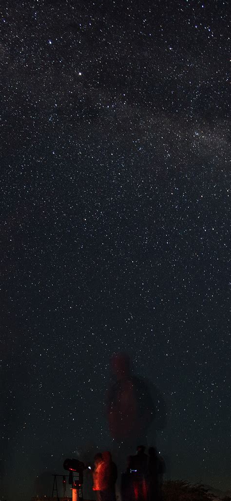 Iphone Wallpaper Nj27 Starry Night Sky Space Night Dark