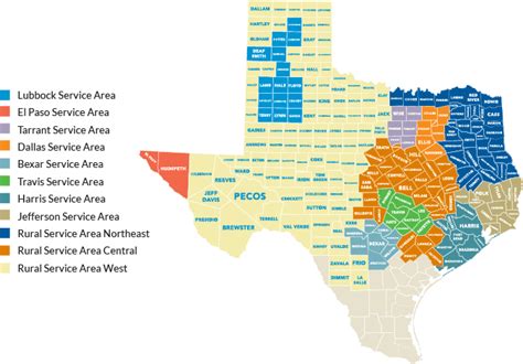Know Your Service Areas Texas Medicaid Amerigroup