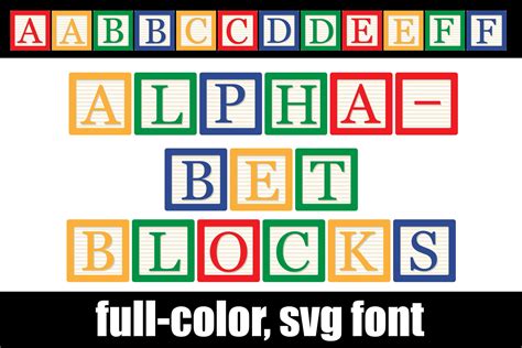 Download Alphabet Blocks Font For Free Font Studio