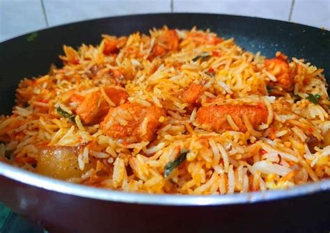 Hyderabadi Boneless Chicken 65 Biryani Recipe By Kumkum Chatterjee