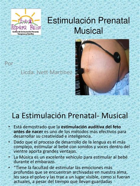 Estimulación Prenatal Musical Depresión Estado De ánimo Sueño